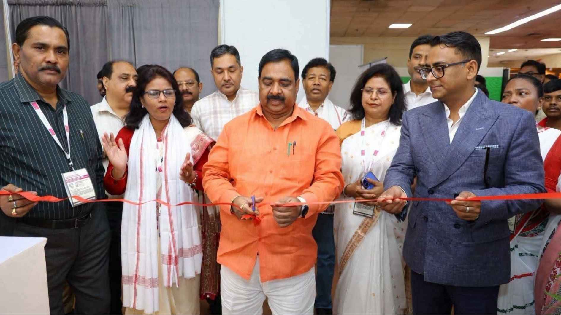 भारत टेक्स में झारखंड की झलक, मंत्री संजय यादव ने किया राज्य पवेलियन का उद्घाटन !