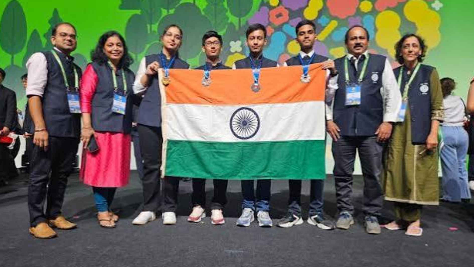 37वें अंतर्राष्ट्रीय जीव विज्ञान ओलंपियाड 2026 में भारत ने 1 स्वर्ण और 3 रजत पदक जीते !