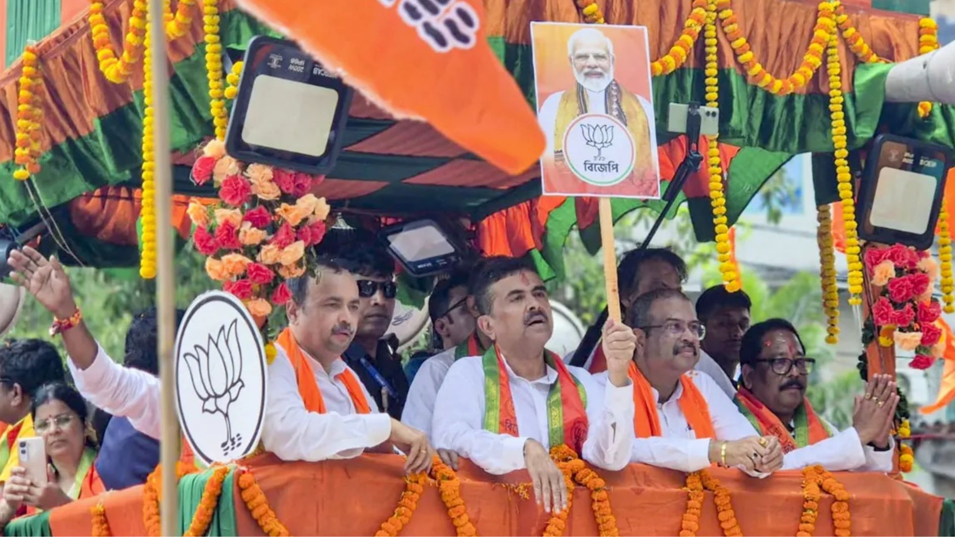 बंगाल उपचुनाव के लिए BJP ने घोषित किए उम्मीदवार !
